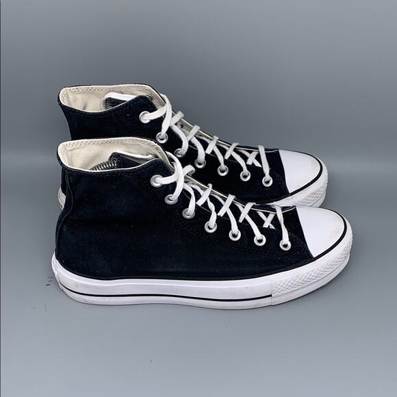 Converse‎ Chuck Taylor All Star Lift Platform Shoes Women’s Sz 9.5 - Picture 1 of 10